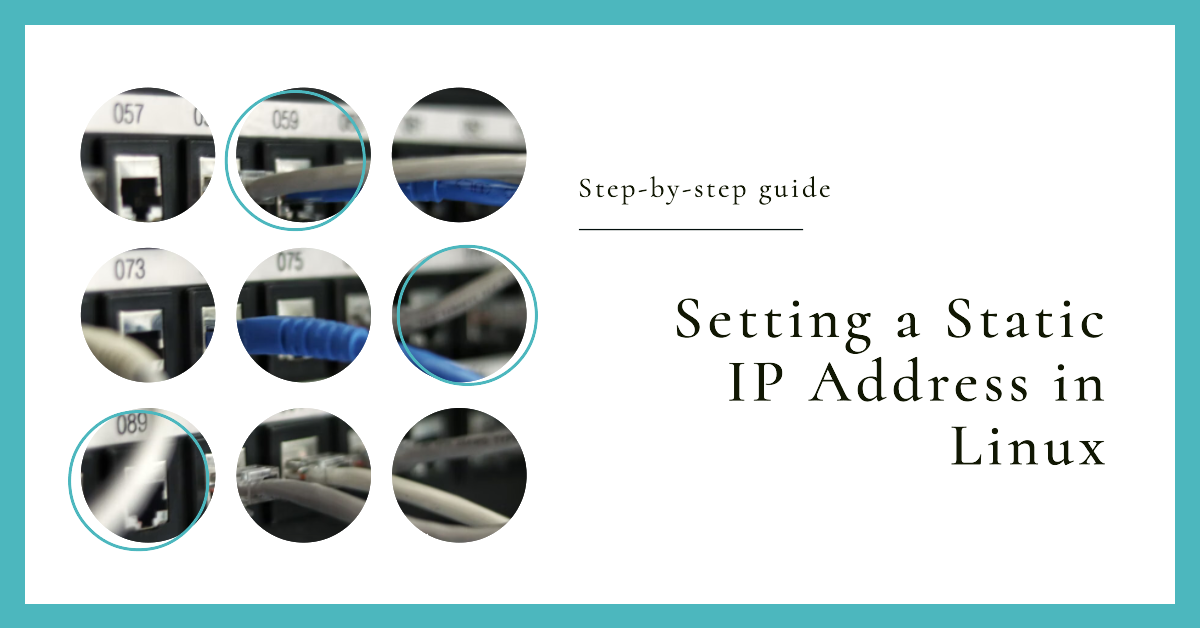 setting static ip address linux